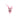 PinkRabbit – soft pink bunny charm with ears